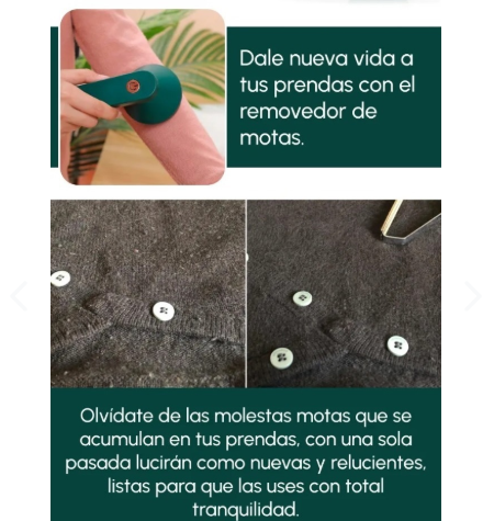 ReLuce - Las motas y pelusas se van en un clic