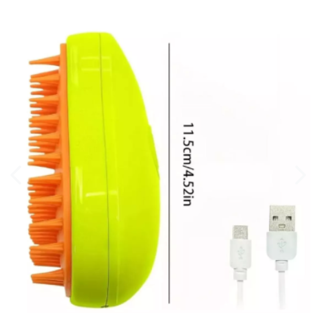 Cepillo a vapor quita pelos para mascota - Elimina pelos en segundos