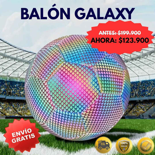 ⚽Balón Galaxy:El balón que brilla y te hace jugar de día o de noche⚽