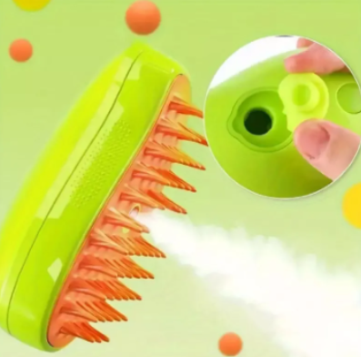 Cepillo a vapor quita pelos para mascota - Elimina pelos en segundos